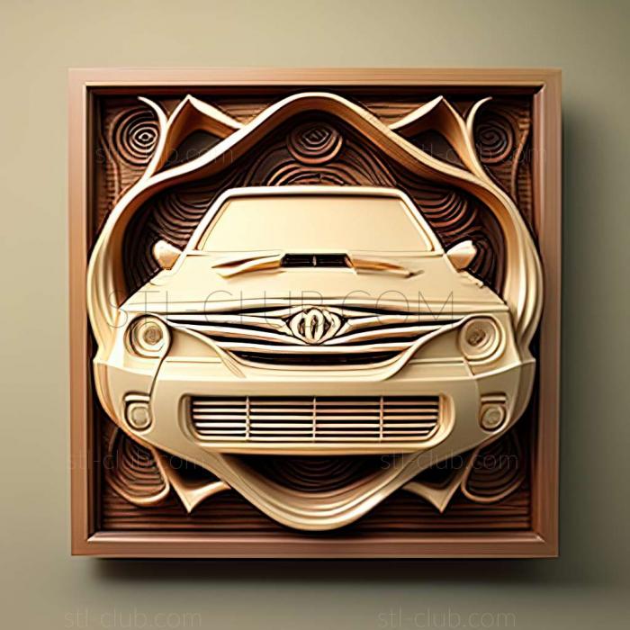 3D model Toyota Ipsum (STL)